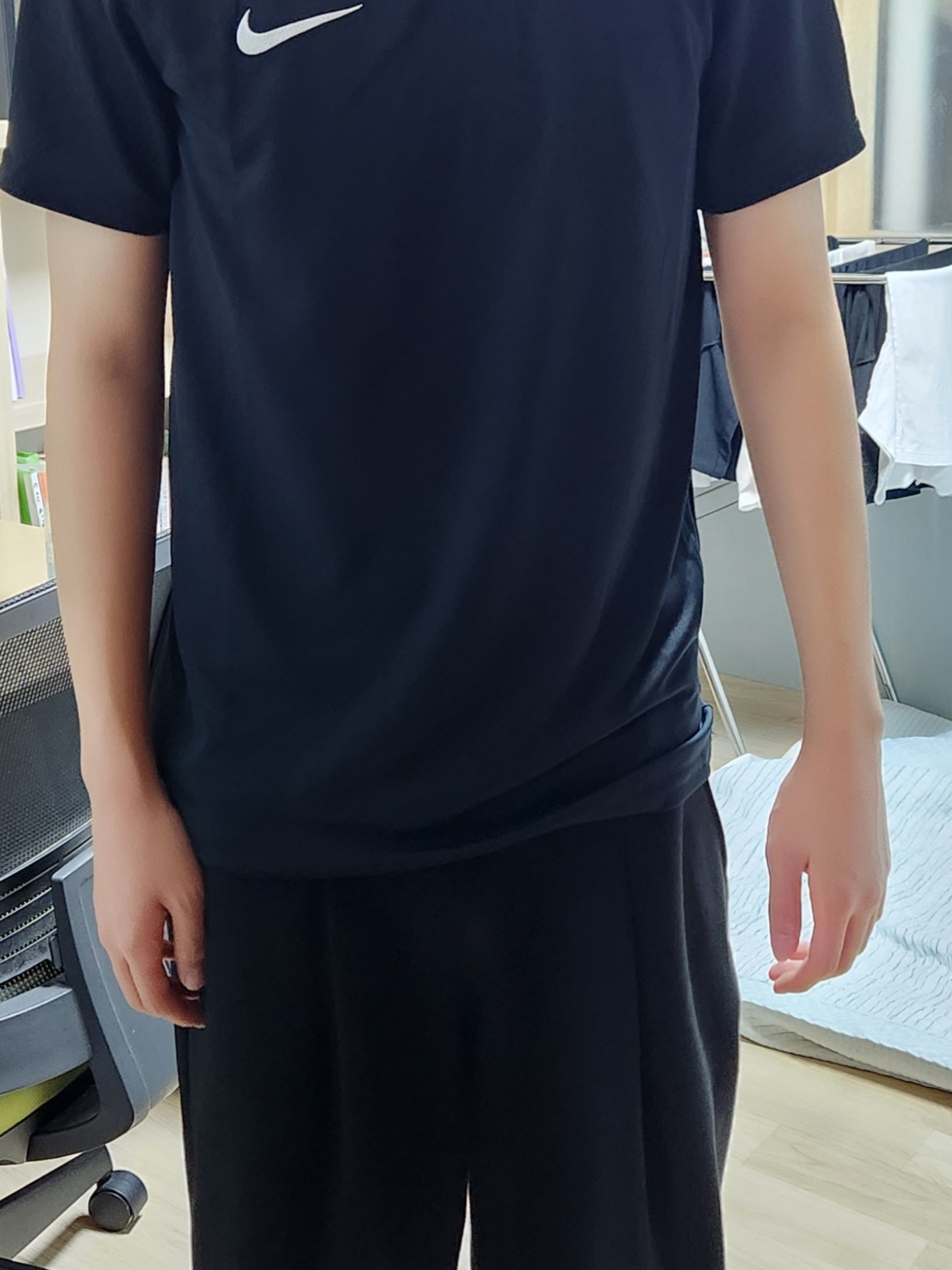 Nike Dri-Fit Park 7 T-Shirt Black (Bundle of 2) 착용 스타일 - 1