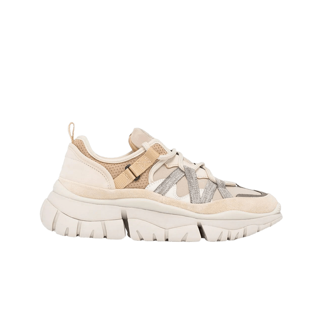 (W) 끌로에 블레이크 스니커즈 수티 베이지((W) Chloe Blake Sneakers Sooty Beige)