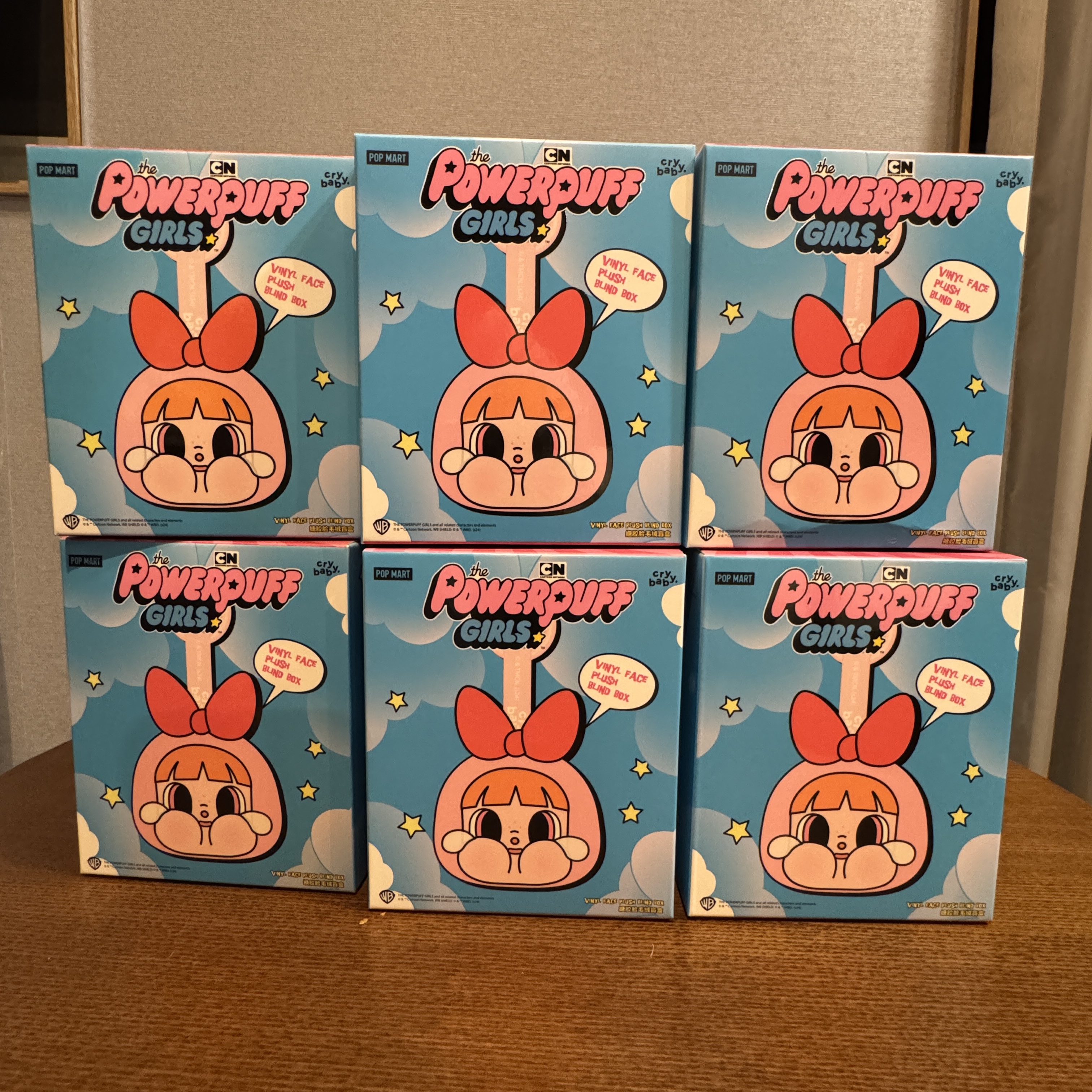 Pop Mart Crybaby x Powerpuff Girls Series Keyring Sealed Case (6 Blind Boxes) 착용 스타일 - 1