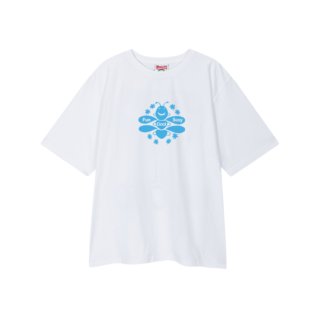 모스키토 머더러스 펀쿨섹시 티셔츠 화이트(Mosquito Murderers Fun Cool Sexy T-Shirt White)