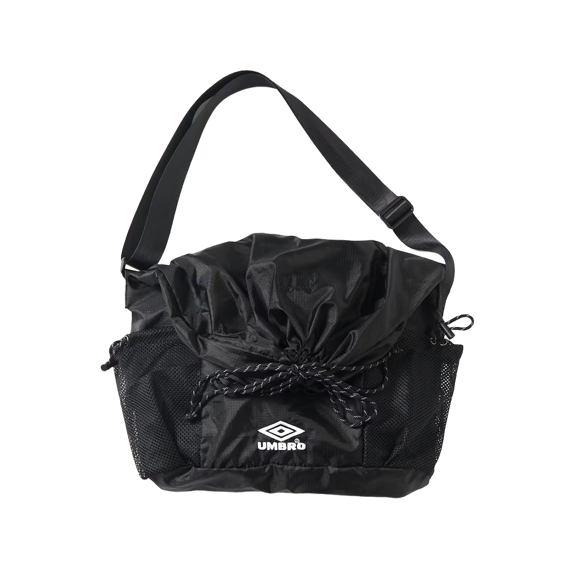 엄브로 x 프릭스 스토어 립스탑 숄더백 블랙(Umbro x Freak's Store Ripstop Shoulder Bag Black)