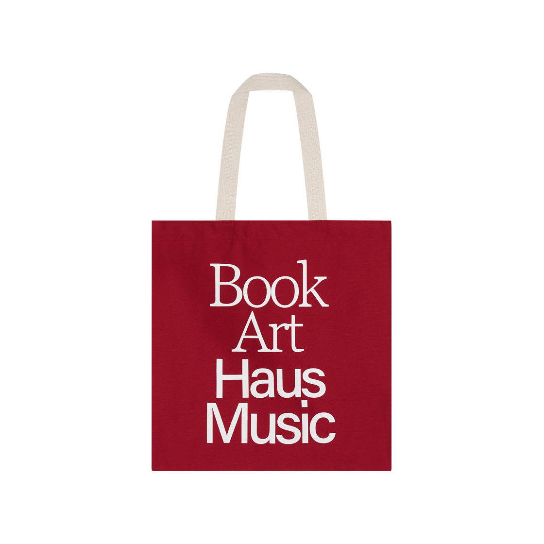 HFSR25SSUBG010RD Hifi Sound Reference Book, Musik Eco Bag, Red