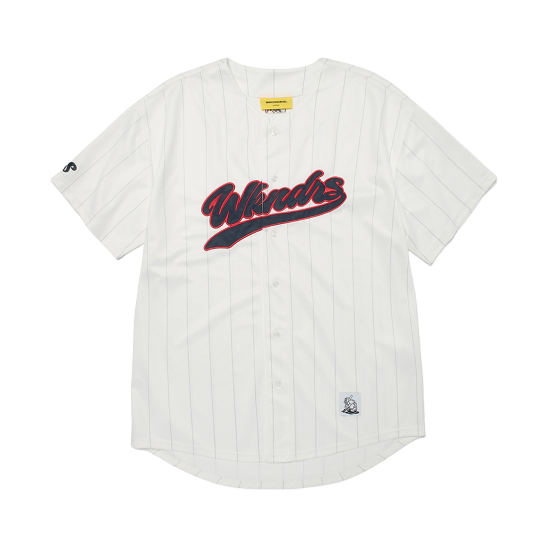 - WKNDRS Baseball Script Jersey Ivory
