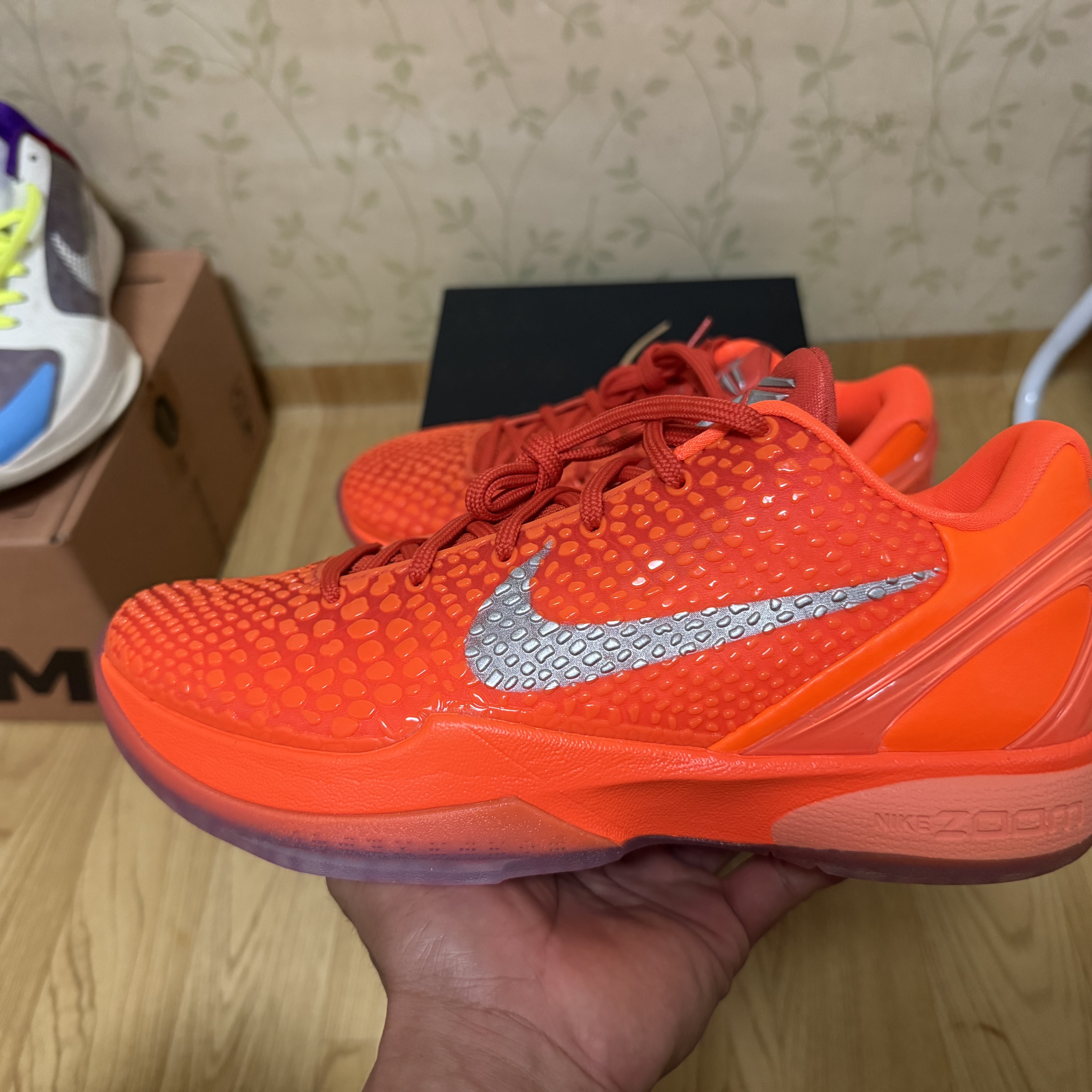 Nike Kobe 6 Protro Total Orange 착용 스타일 - 1