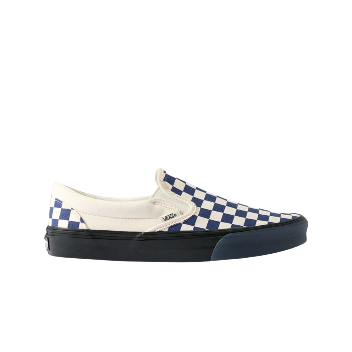 반스 클래식 슬립온 체커보드 네이비 화이트(Vans Classic Slip-On Checkerboard Navy White) - 1
