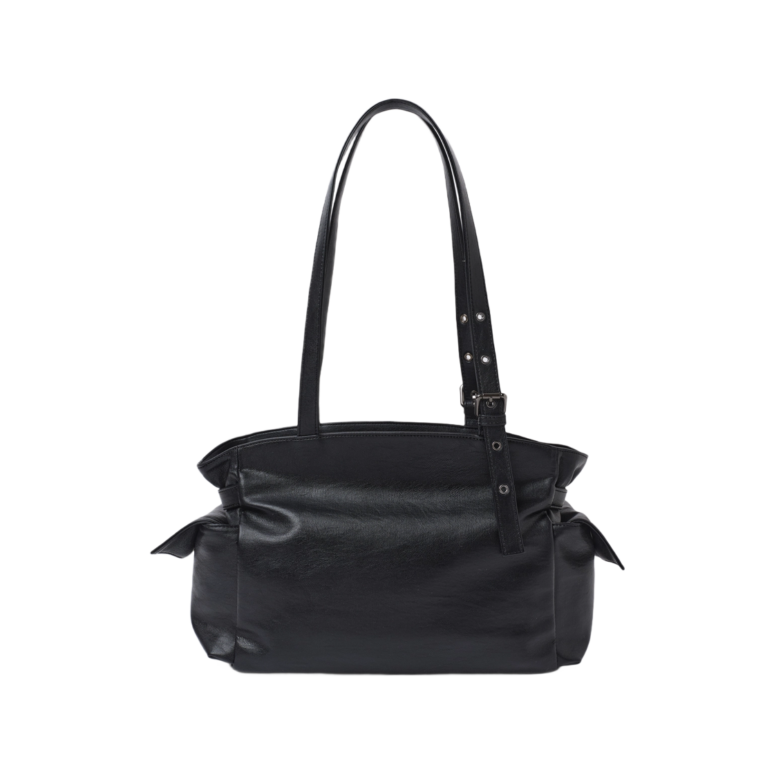 세이모 온도 포켓 코르셋 백 M 나파 블랙(Samo Ondoh Pocket Corset Bag M Nappa Black) - 2