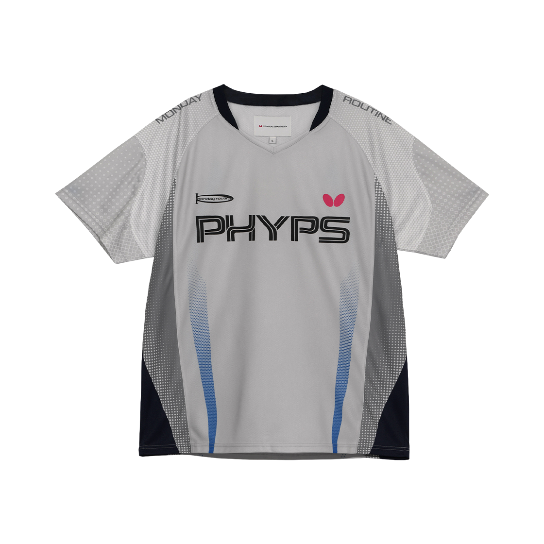 BFF1SS301ALG Butterfly Uniform Jersey Short Sleeve Light Grey