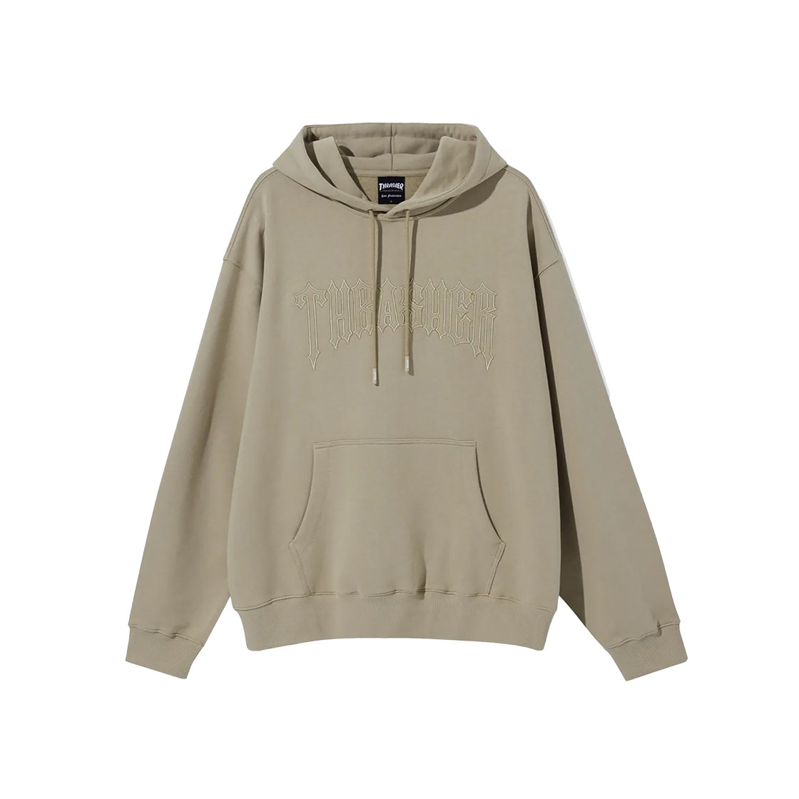 TR2403HD14BR THRASHER Lowlow Logo Hoodie Brown