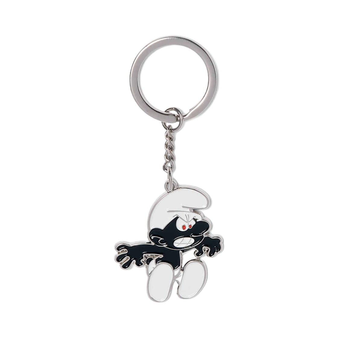 위캔더스 x 더 스머프 앵그리 키링 실버(WKNDRS x The Smurfs Angry Keyring Silver)