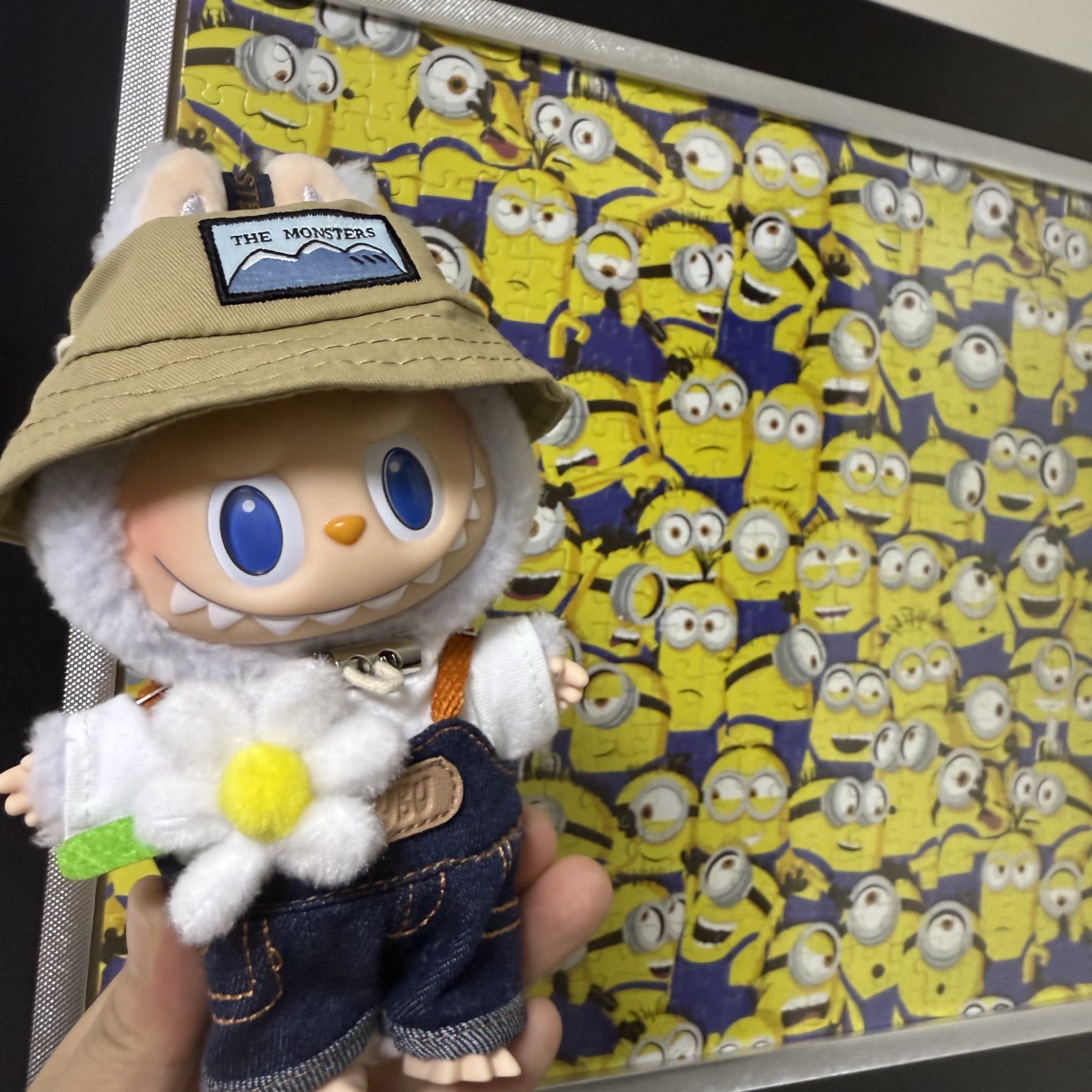 Pop Mart Fall In Wild Labubu Series Toy Keyring 착용 스타일
