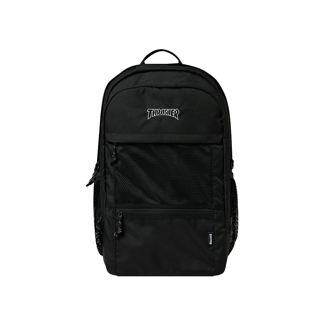 트레셔 메쉬 포켓 백팩 블랙(THRASHER Mesh Pocket Backpack Black)
