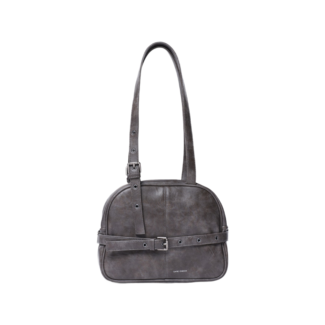 세이모 온도 돔 벨트 백 S 베이크드 그레이(Samo Ondoh Dome Belt Bag S Baked Gray)