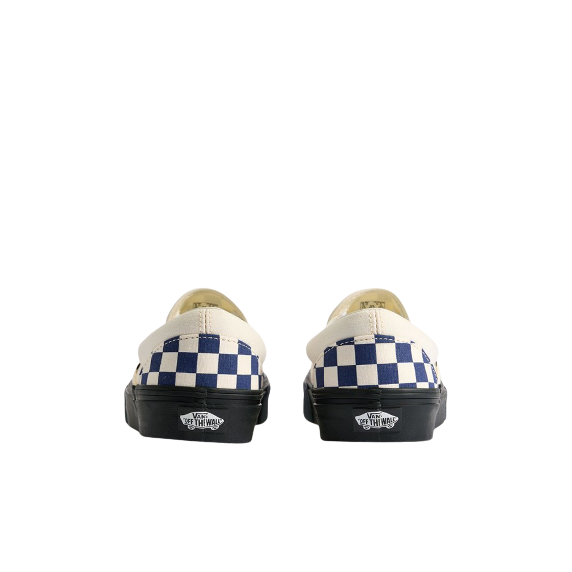 반스 클래식 슬립온 체커보드 네이비 화이트(Vans Classic Slip-On Checkerboard Navy White) - 2