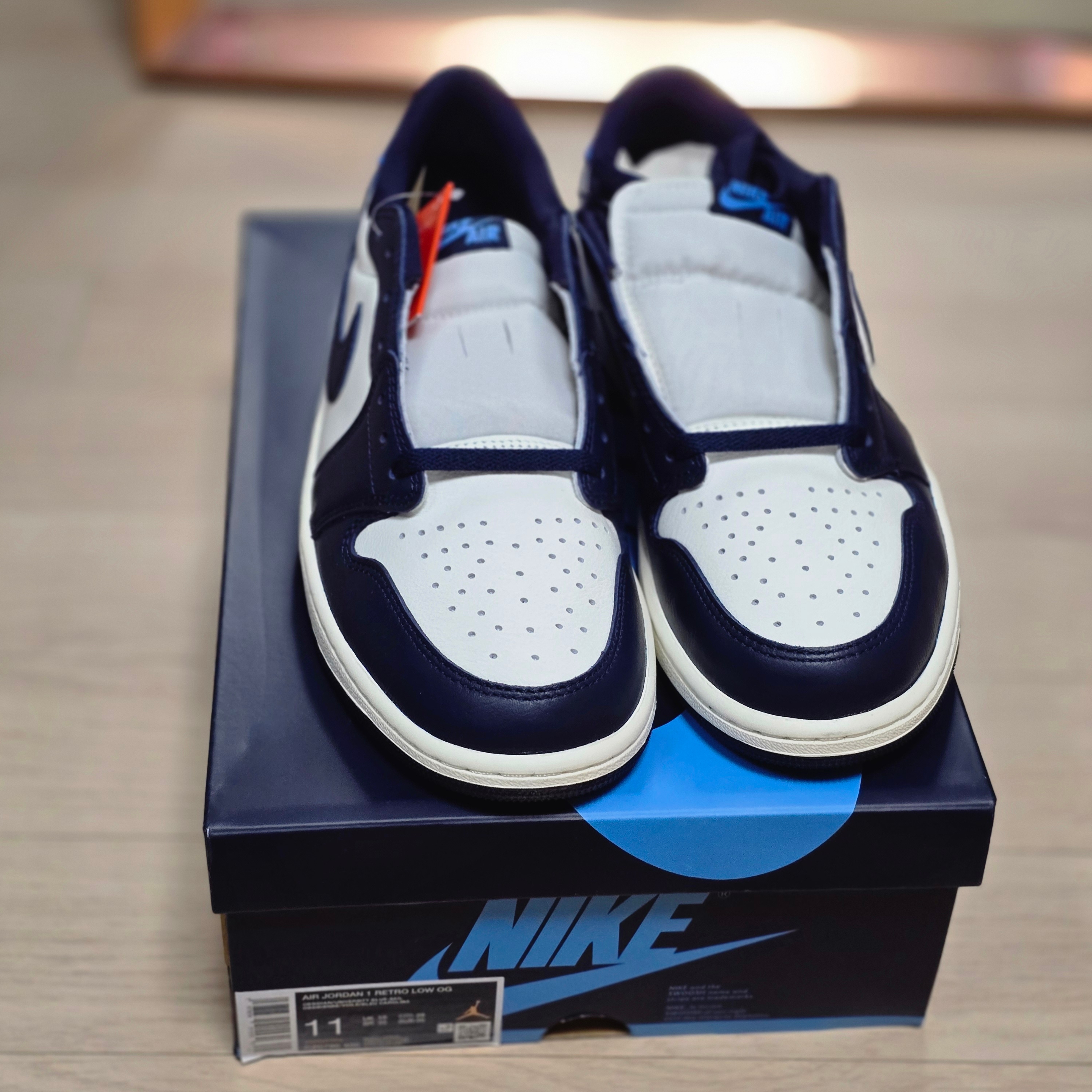 Jordan 1 Low Obsidian 착용 스타일 - 3