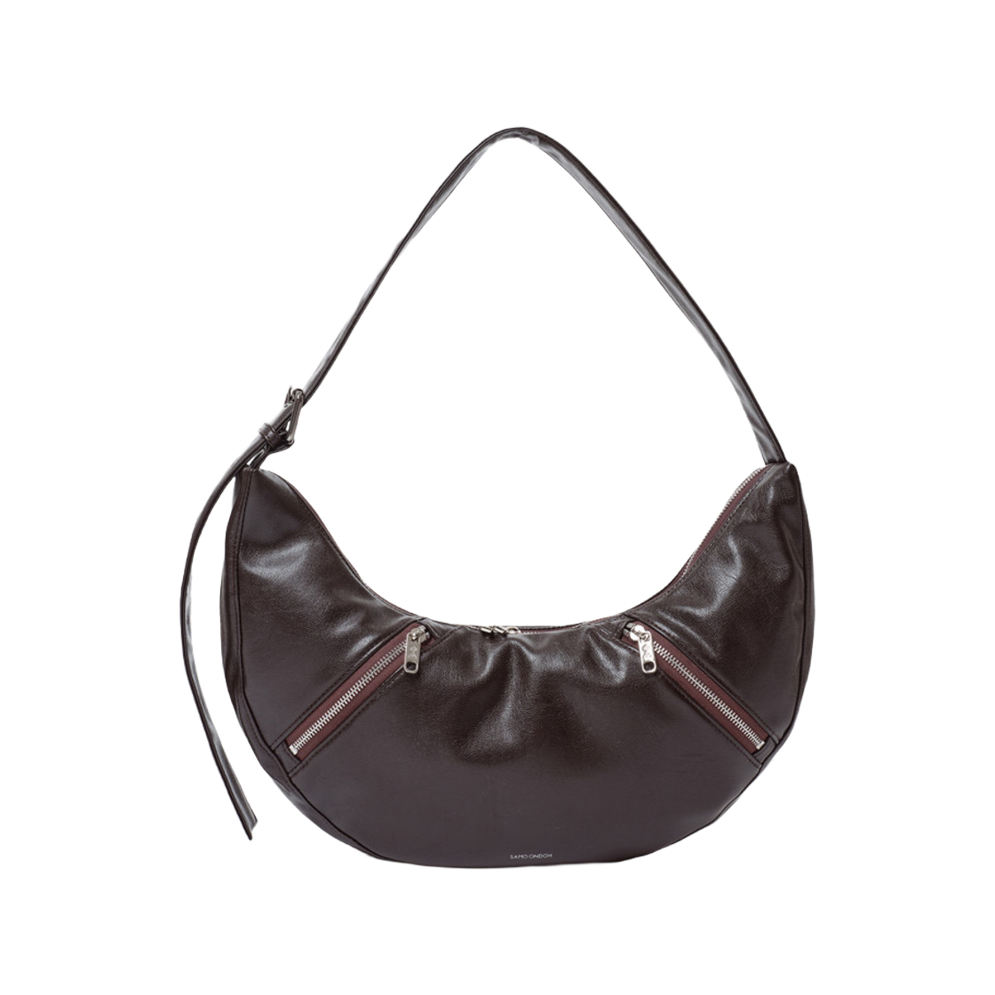 - Samo Ondoh Apple Sling Bag M Goat Chocolate