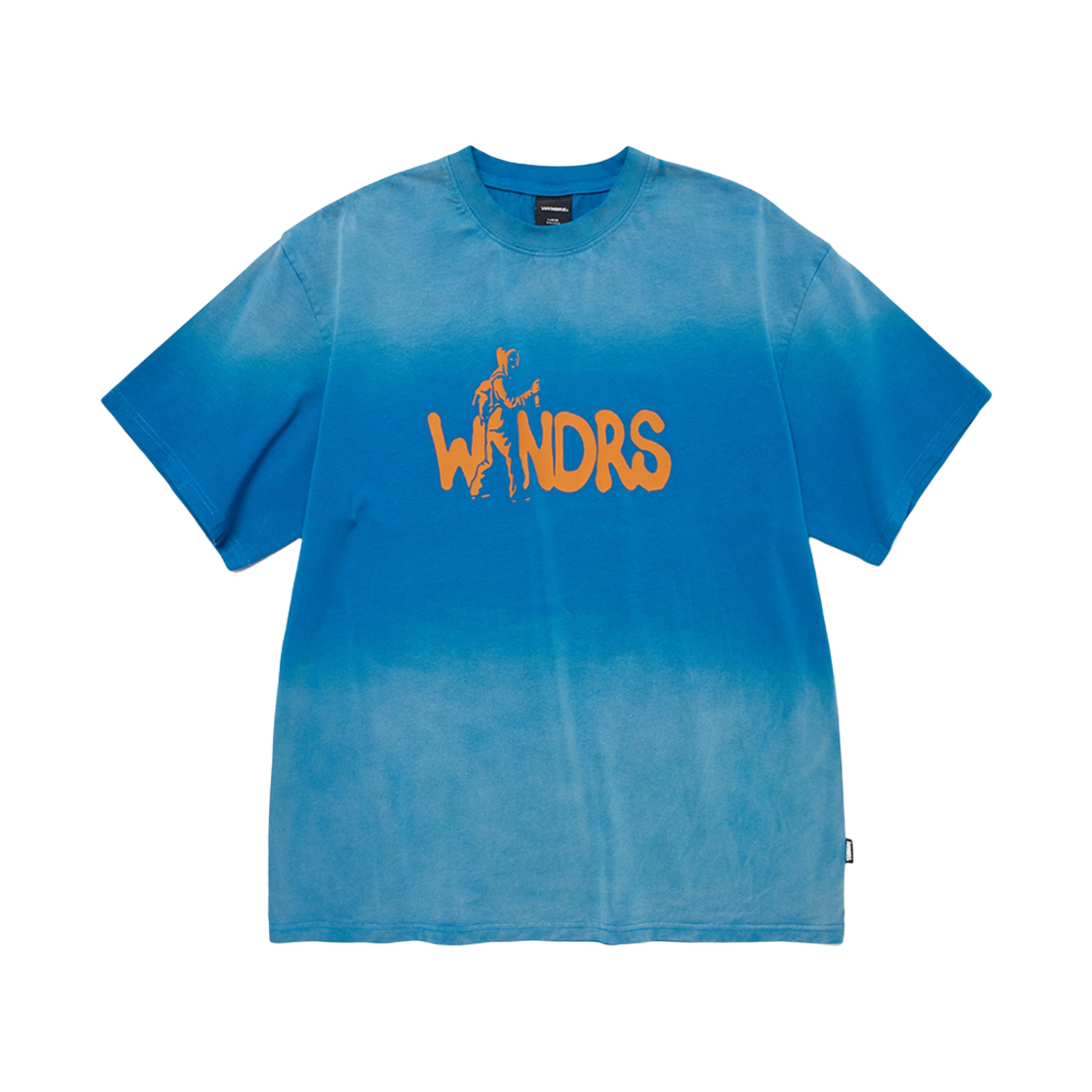 위캔더스 스프레이 티셔츠 블루(WKNDRS Spray T-Shirt Blue)