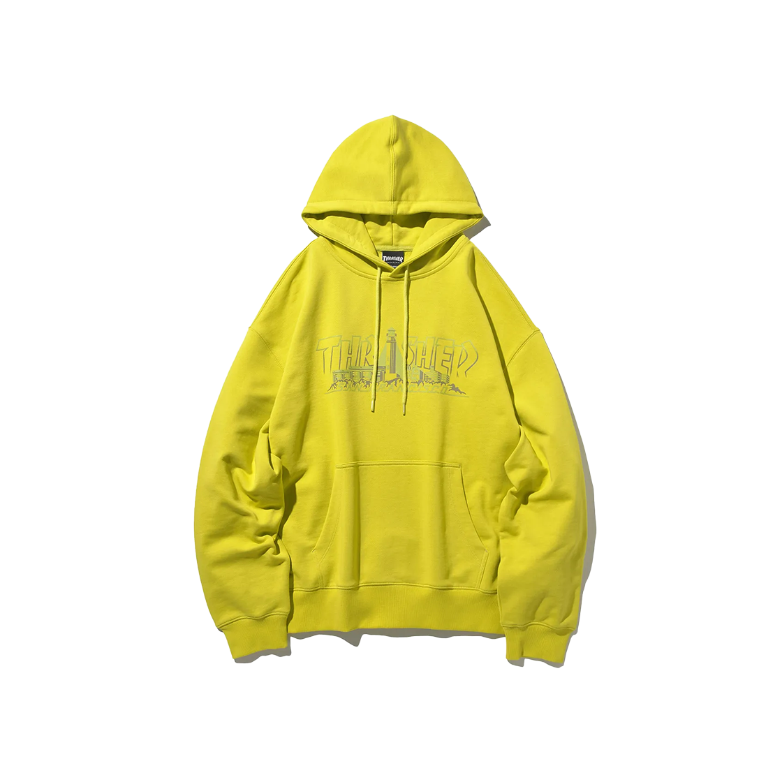 TR2301HD03NE THRASHER City Graphic Hoodie Neon