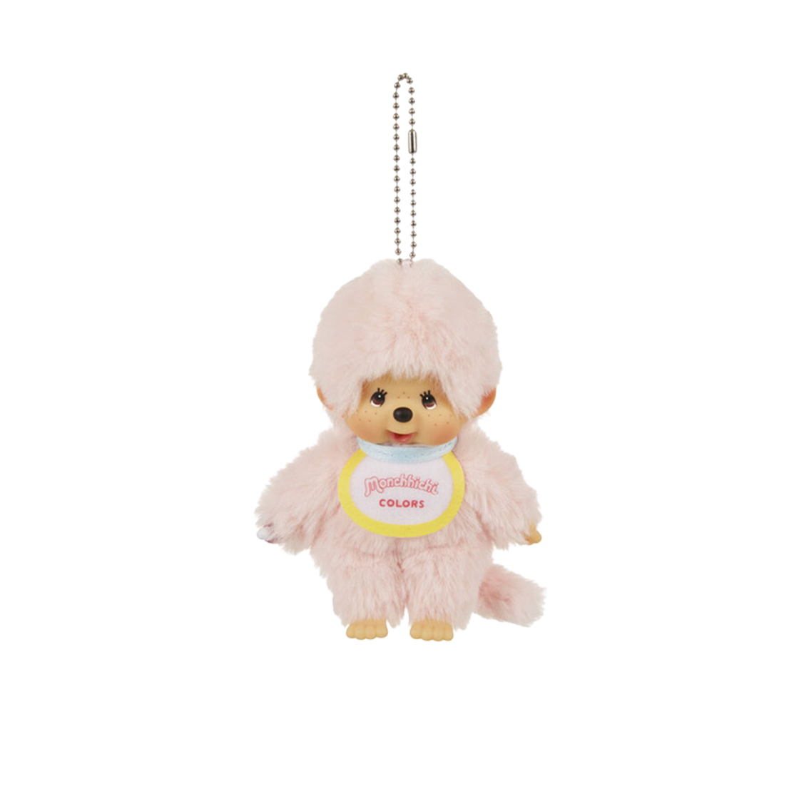 몬치치 컬러스 키 체인 핑크(Monchhichi Colors Key Chain Pink)