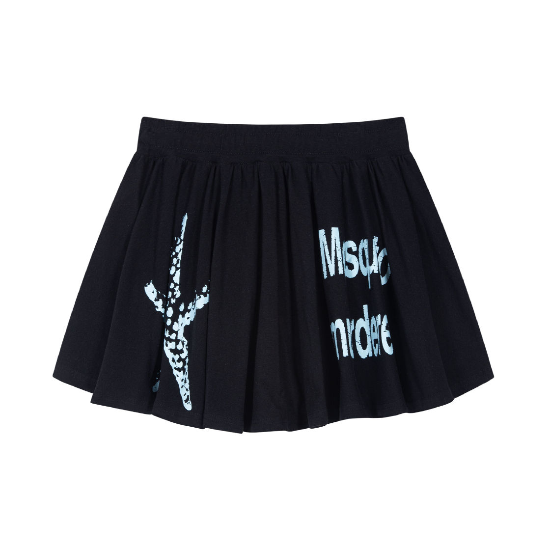 8061223 Mosquito Murderers Starfish Skirt Black