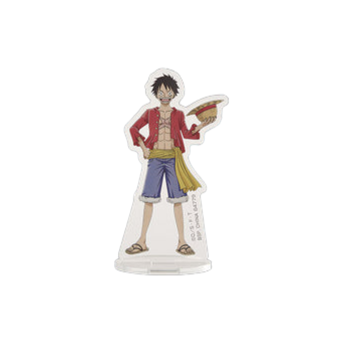 반다이 스피리츠 제일복권 원피스 권력의 왕좌 H상 아크릴 스탠드 몽키 D 루피(Bandai Spirits Ichiban Kuji One Piece The Throne of Power H Prize Acrylic Stand Monkey D Luffy) - 1