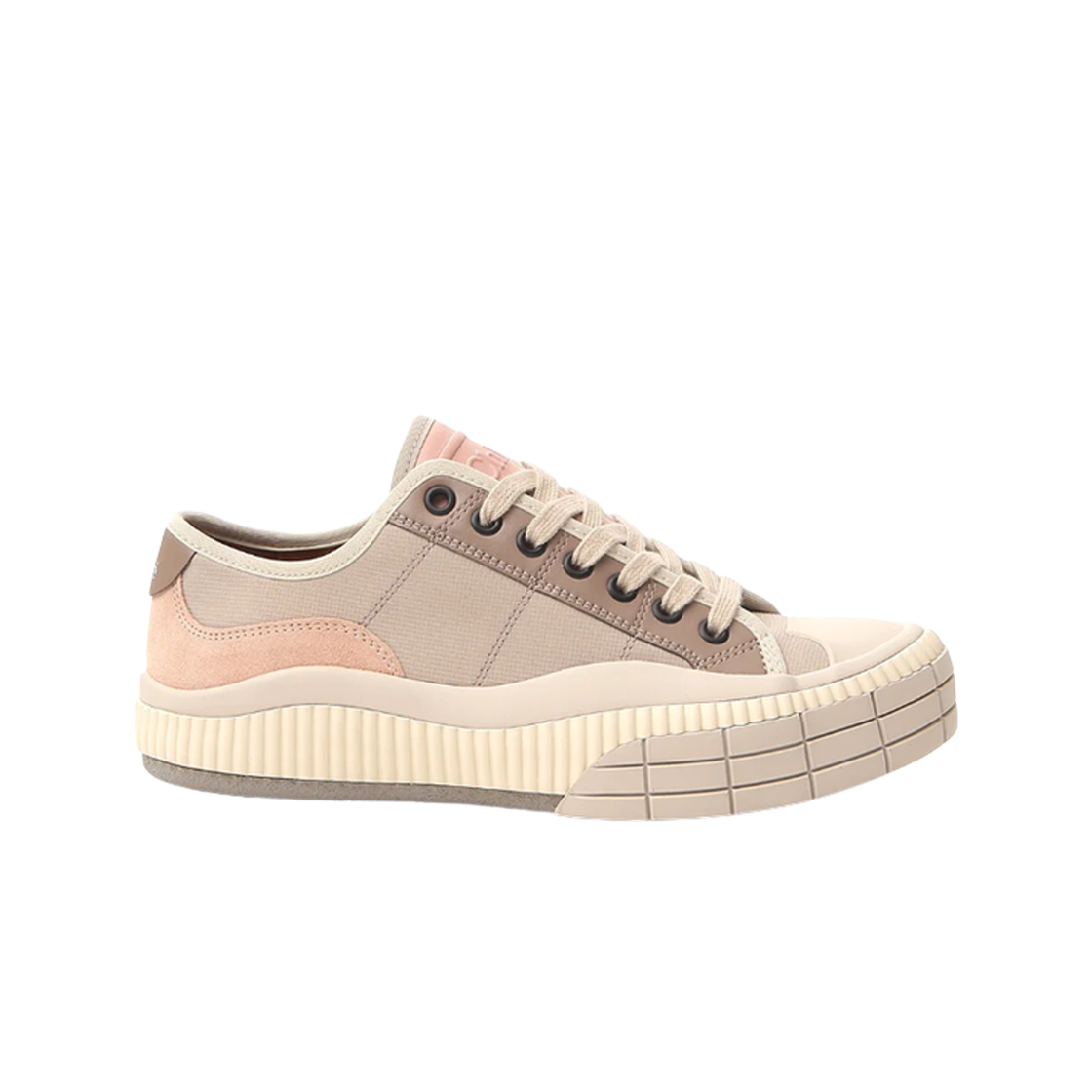 (W) 끌로에 클린트 스니커즈 핑크 티((W) Chloe Clint Sneakers Pink Tea)