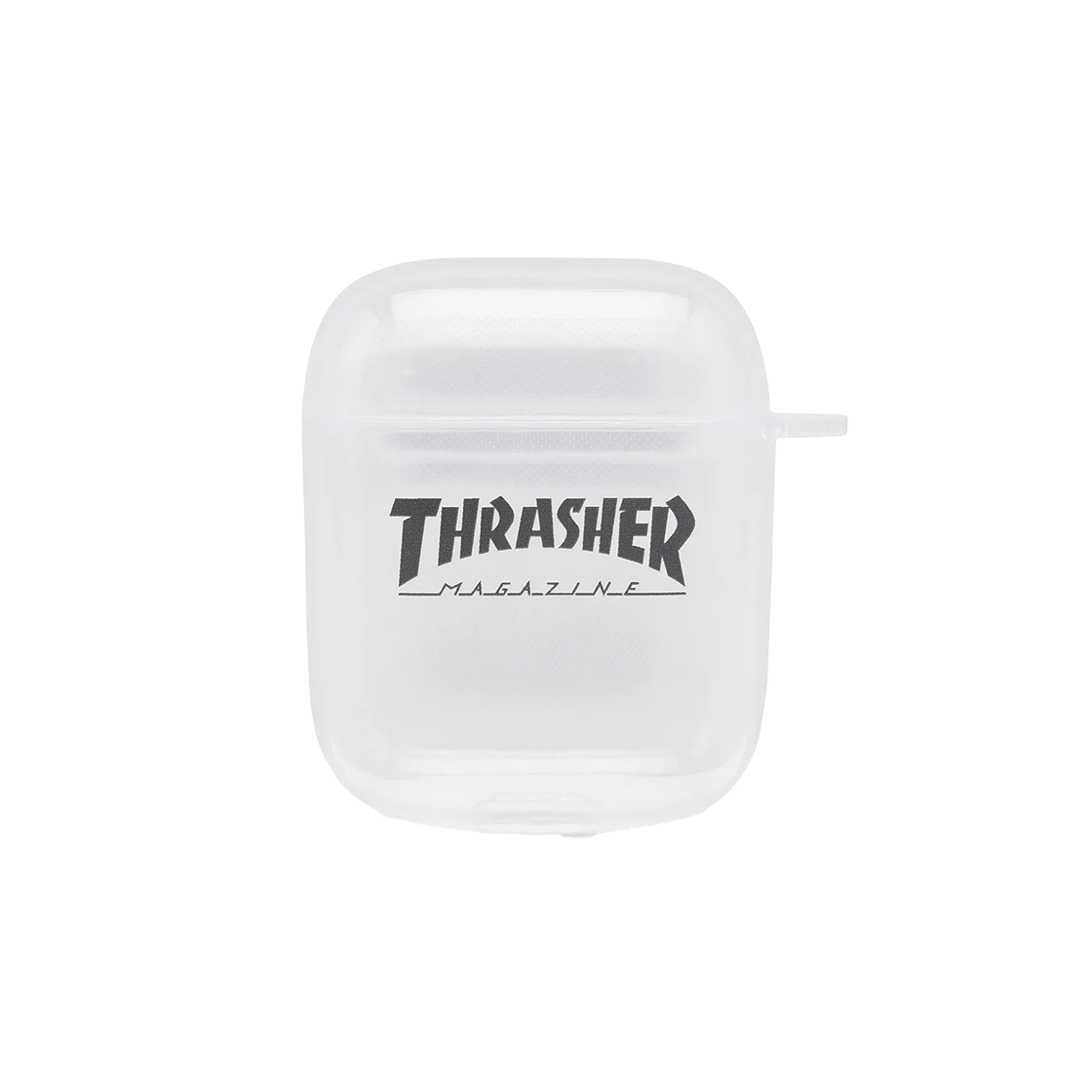 트레셔 에어팟 케이스 클리어 블랙(THRASHER Airpods Case Clear Black)