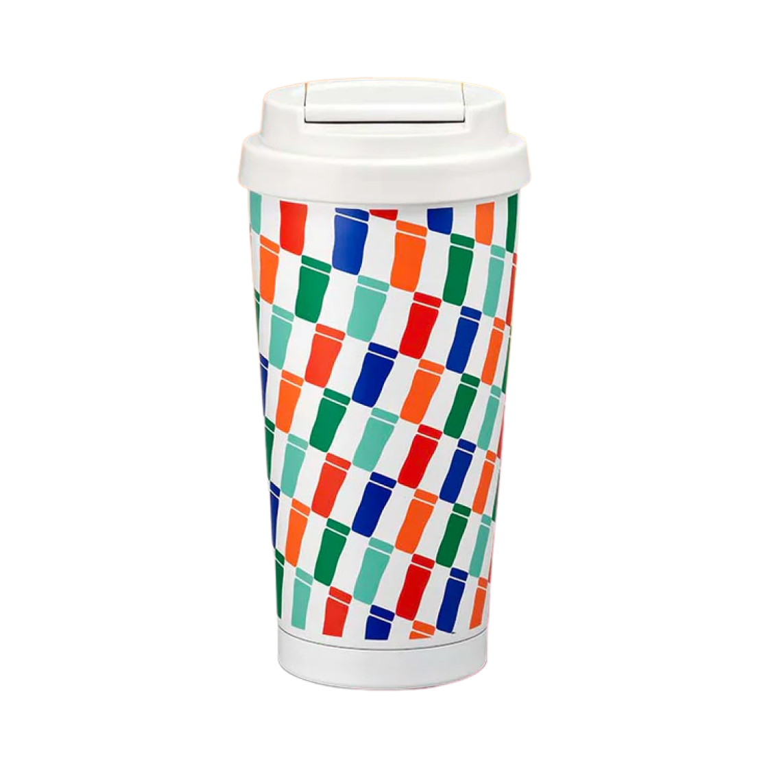 스타벅스 x 빔즈 16온즈 체크 패턴 트래블 텀블러 그린(Starbucks x Beams 16 oz. Check Pattern Travel Tumbler Green) - 1