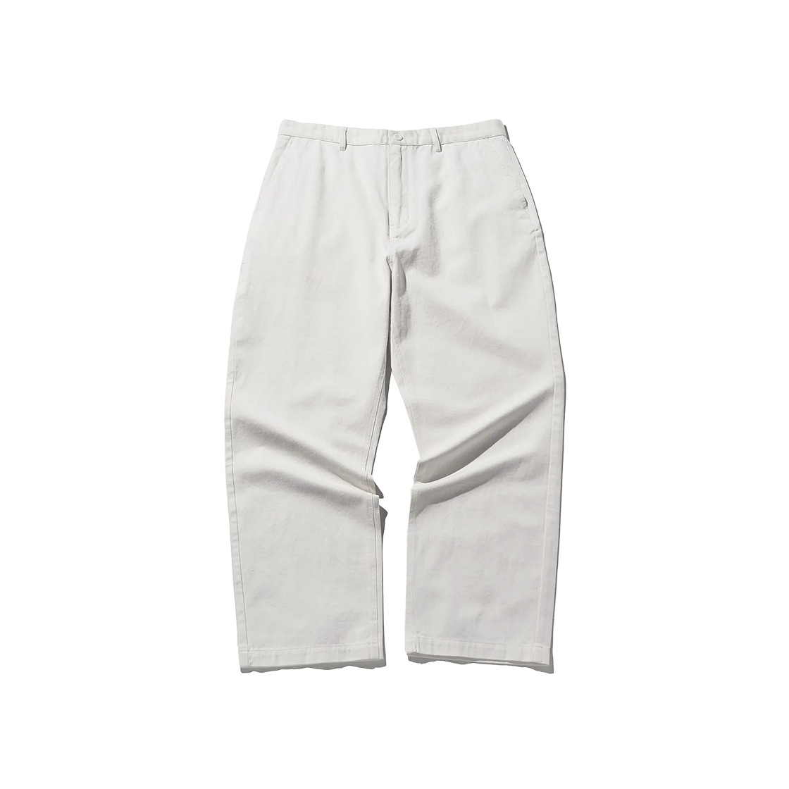 트레셔 플레임 와이드 치노 팬츠 화이트(THRASHER Flame Wide Chino Pants White)