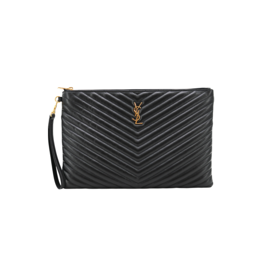 ITKIL22QQF88 Saint Laurent Matelasse Clutch Large 440222