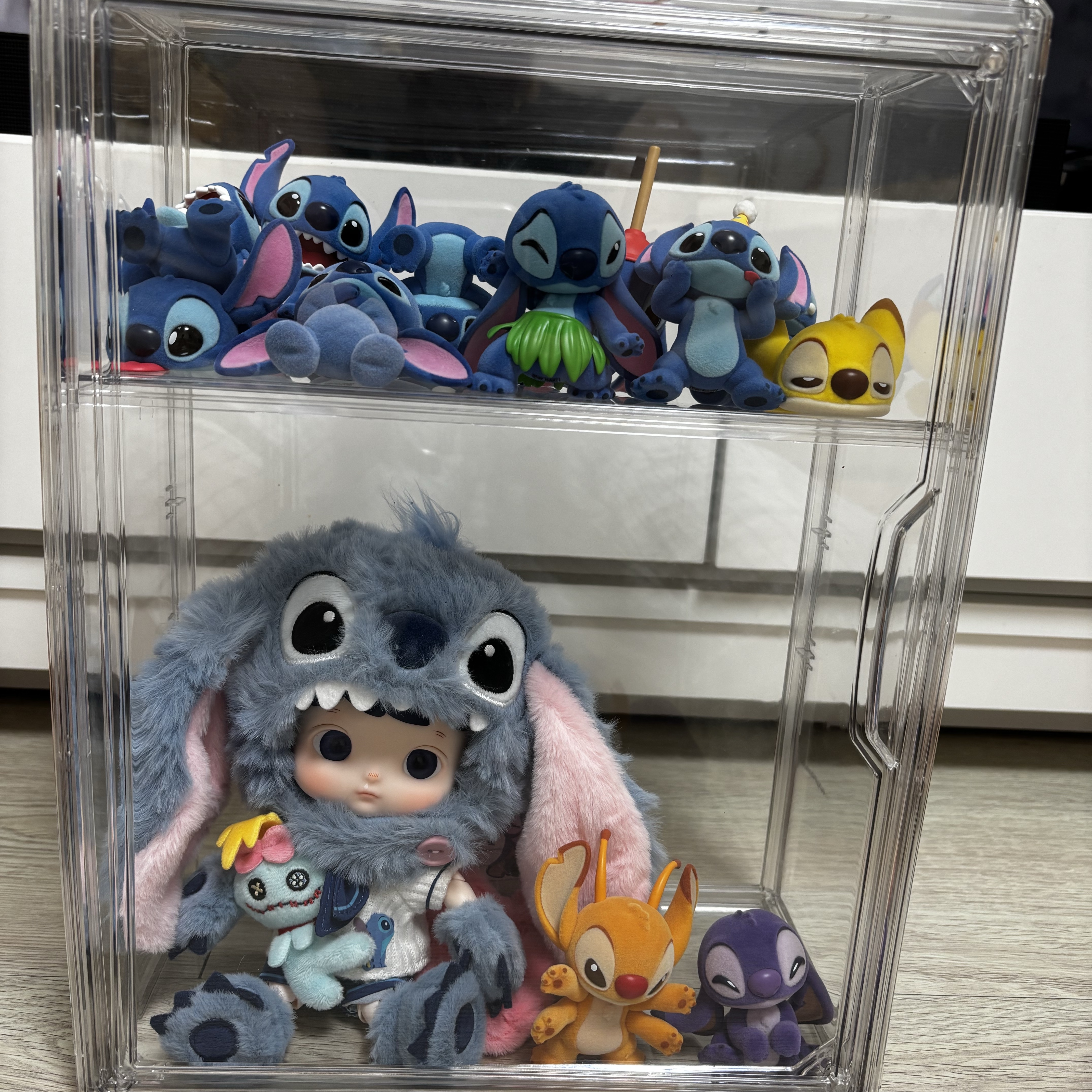 Pop Mart Hacipupu Stitch 1/8 BJD 착용 스타일