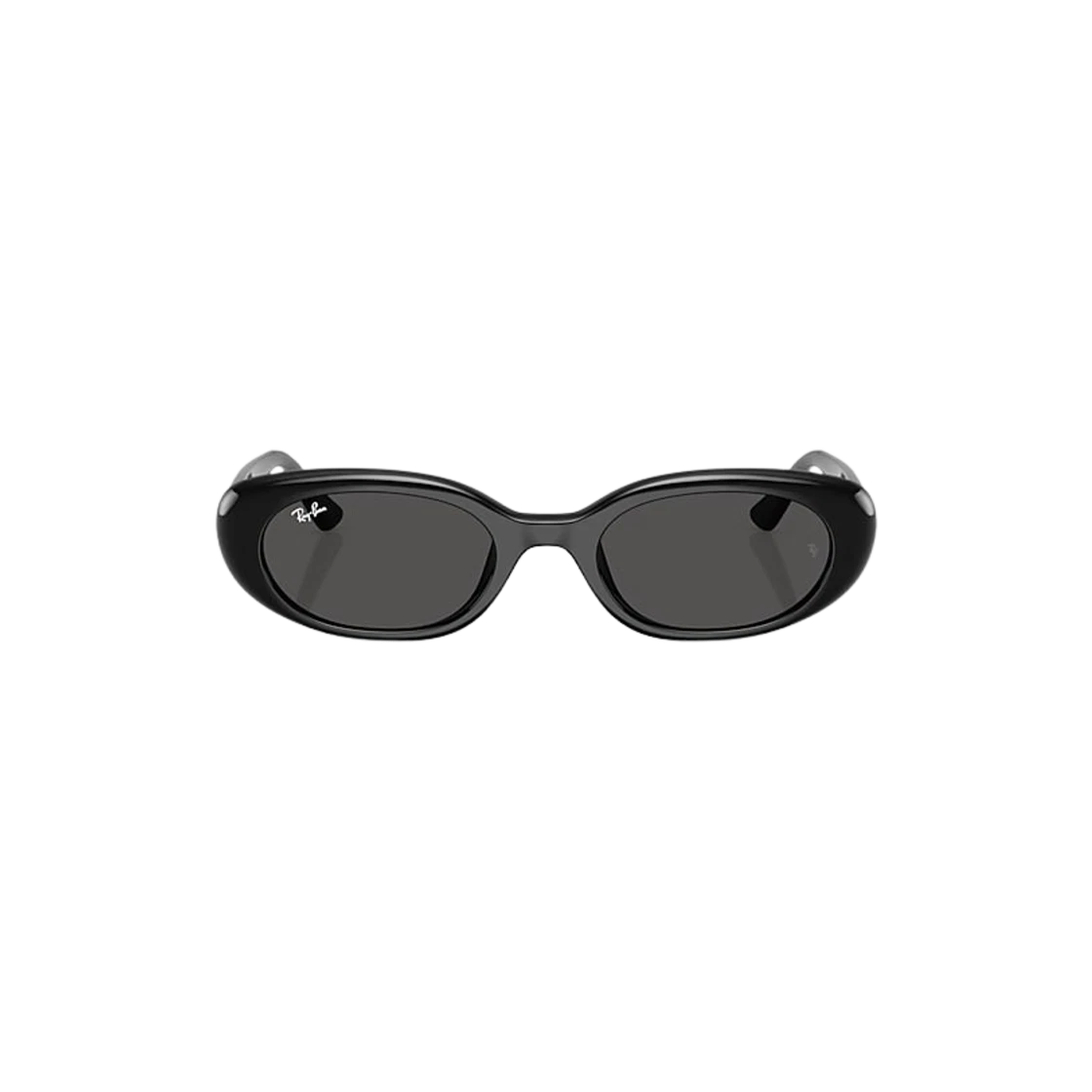 Ray-Ban Ray-Ban RB4441D Bio-Based Polished Black Frame Dark Grey Lenses Low Bridge Fit · 53
