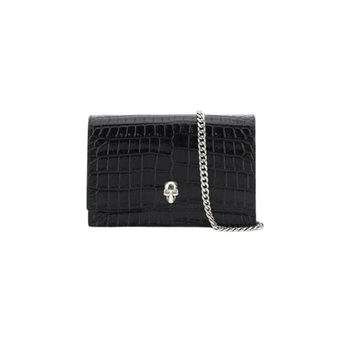 알렉산더 맥퀸 스컬 백 블랙(Alexander McQueen Skull Bag Black) - 1