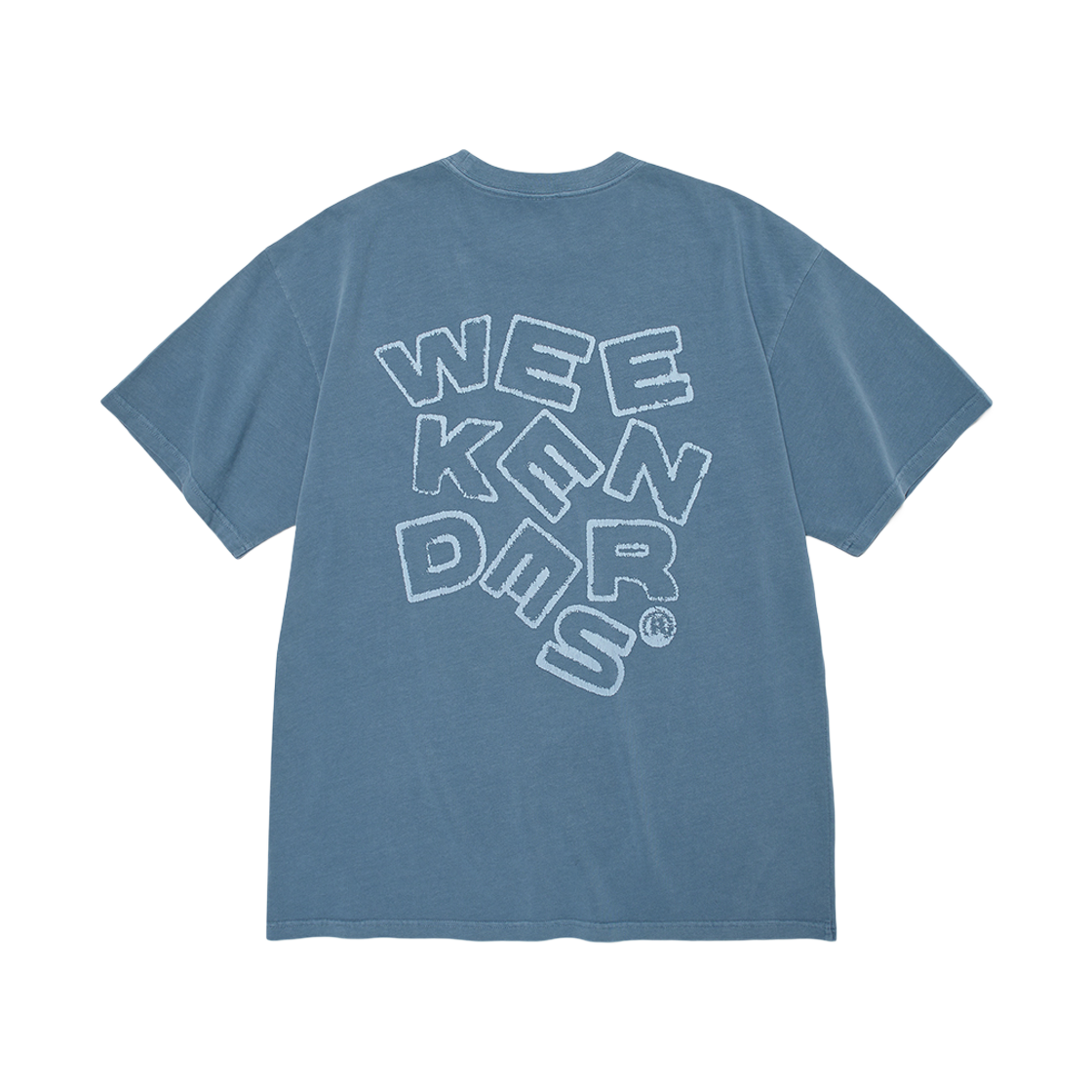 위캔더스 S-로고 티셔츠 라이트 블루(WKNDRS S-Logo T-Shirt Light Blue) - 2