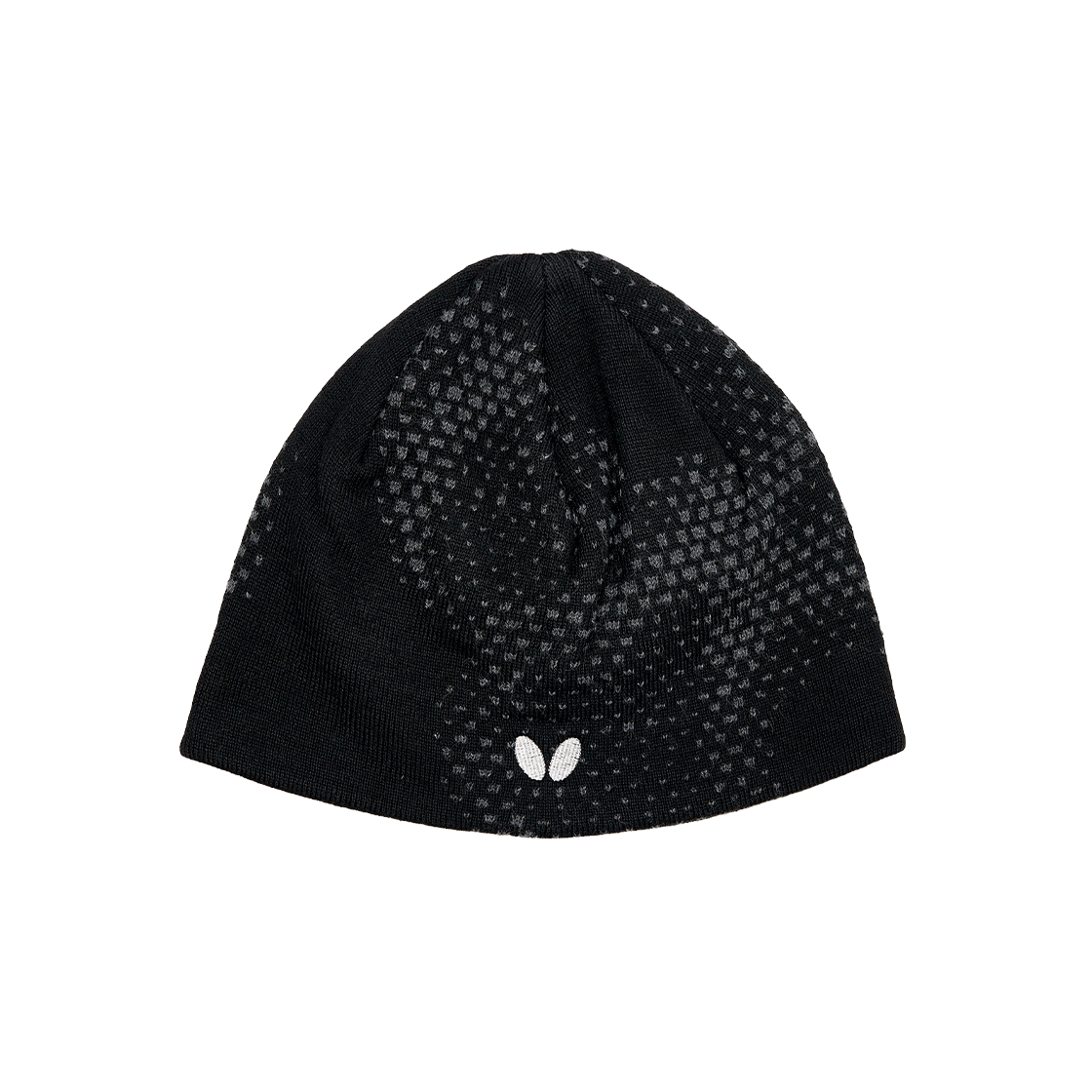 BFW2BN701ABK Butterfly Acrylic Pattern Beanie Black