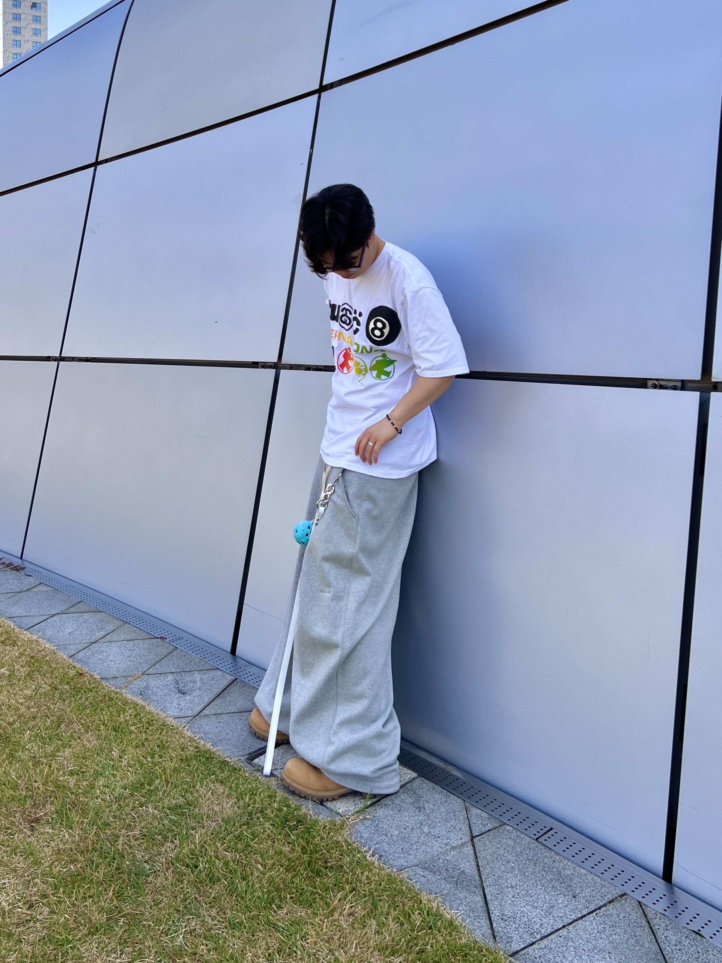 Stussy x Cactus Plant Flea Market International T-Shirt White, Timberland Premium 6 inch Waterproof Boot Wheat Nubuck - Wide 착용 스타일 - 2