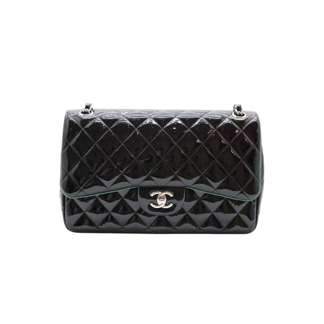 ITDQU6CGVIRM Chanel Vintage Classic Large Patent