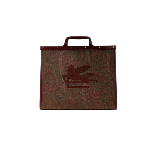 エトロ　クラウンミー　ペイズリーバッグ　ピンク エトロの新作バッグ「リキッドペイズリー」で“被らない”私だけの