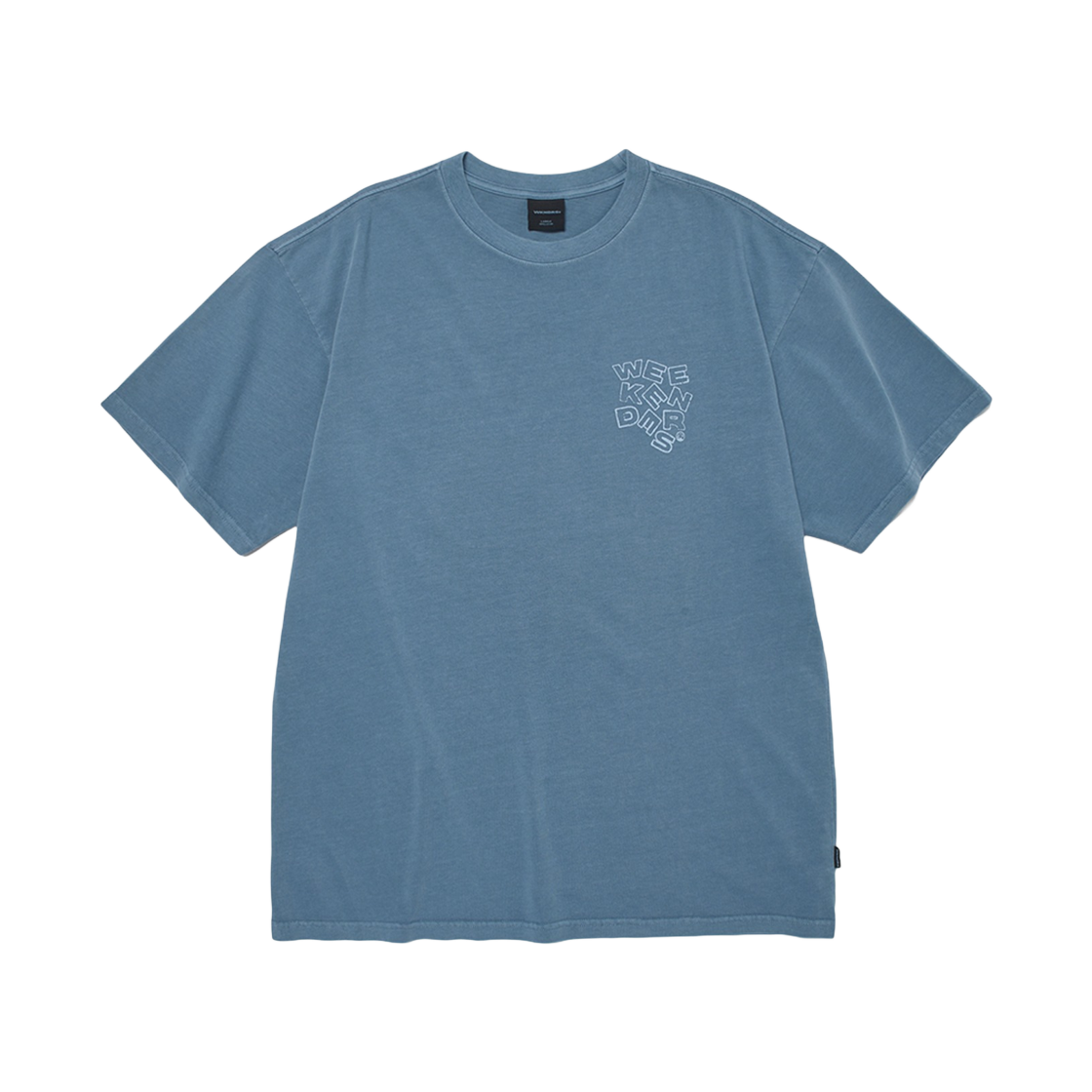 위캔더스 S-로고 티셔츠 라이트 블루(WKNDRS S-Logo T-Shirt Light Blue)
