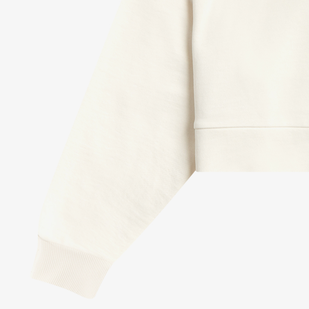 프레드페리 우먼스 테이프 스웨트셔츠 스노우화이트(Fred Perry Womens Taped Sweatshirt Snow White) - 4