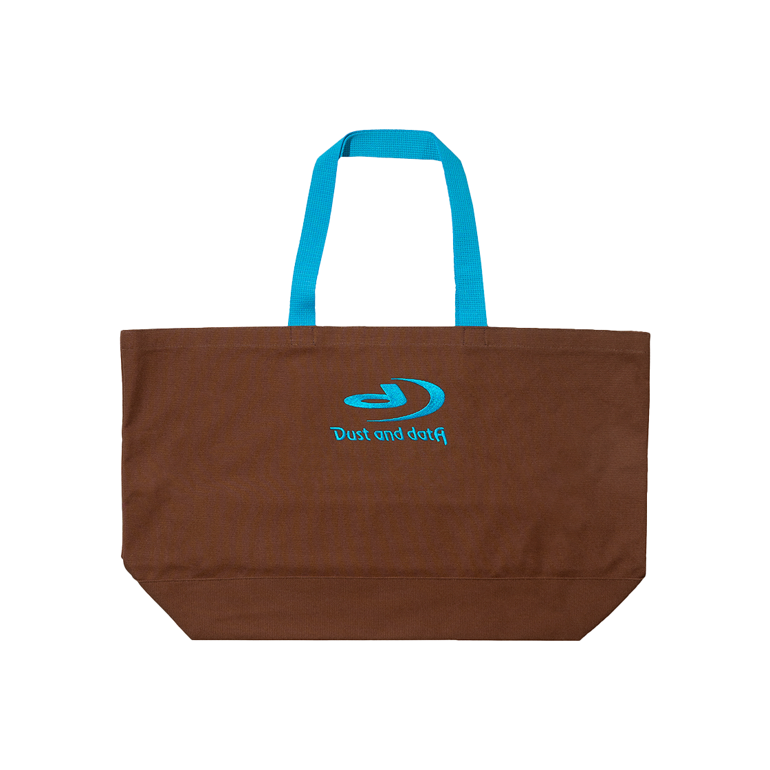 더스트앤데이터 코어 로고 토트 백 브라운(Dust and Data Core Logo Tote Bag Brown)