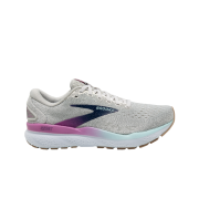 (W) Brooks Running Ghost 16 White Grey - B Medium