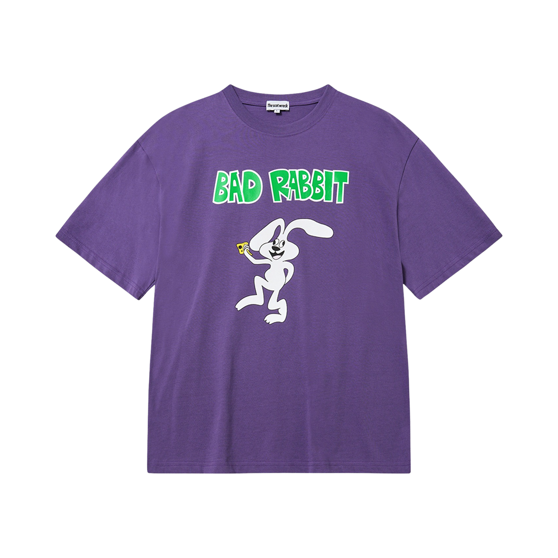 - The Scot Wreck Bad Rabbit T-Shirt Purple
