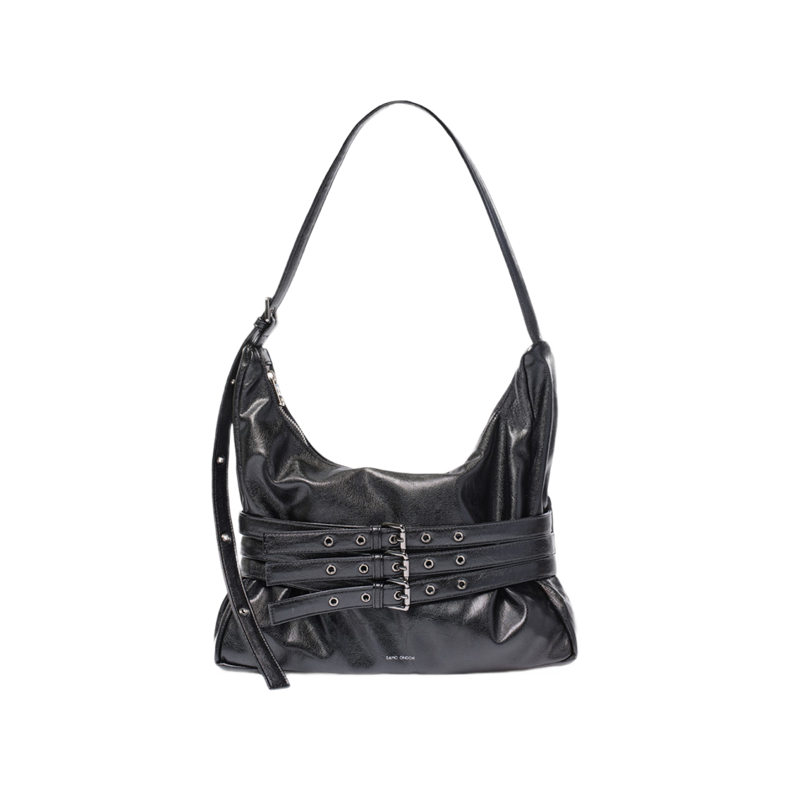 - Samo Ondoh Trio Belt Mug Bag L Goat Black