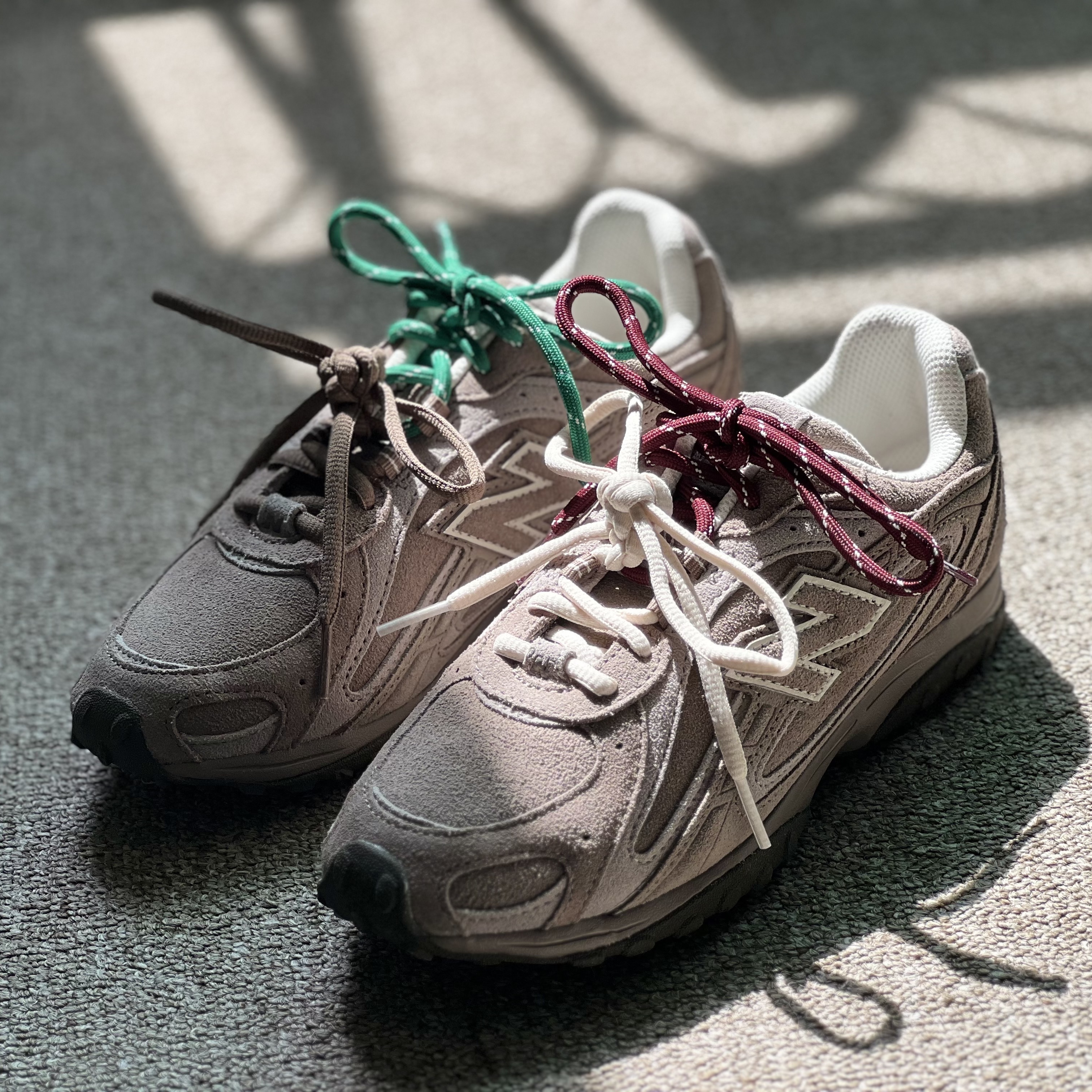 New Balance 204L Suede Mushroom Arid Stone 착용 스타일