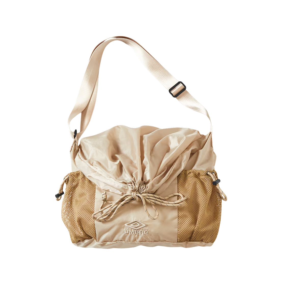 엄브로 x 프릭스 스토어 립스탑 숄더백 베이지(Umbro x Freak's Store Ripstop Shoulder Bag Beige)