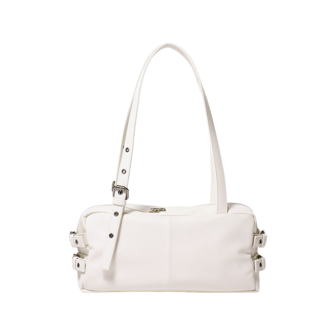 세이모 온도 사이드 벨트 백 M 나파 아이보리(Samo Ondoh Side Belt Bag M Nappa Ivory)
