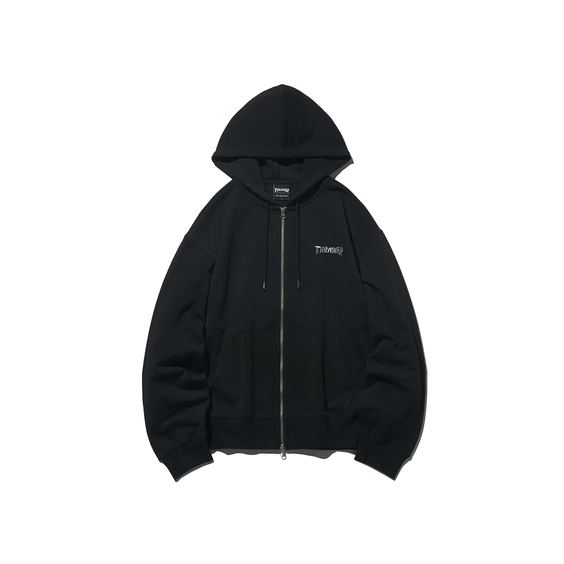 TR2301HZ01BK THRASHER Magazine Zip-Up Hoodie Black