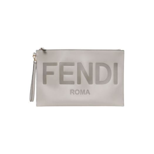 ITS2DGPJVTM2 Fendi Logo Large Clutch Bag 8N0178