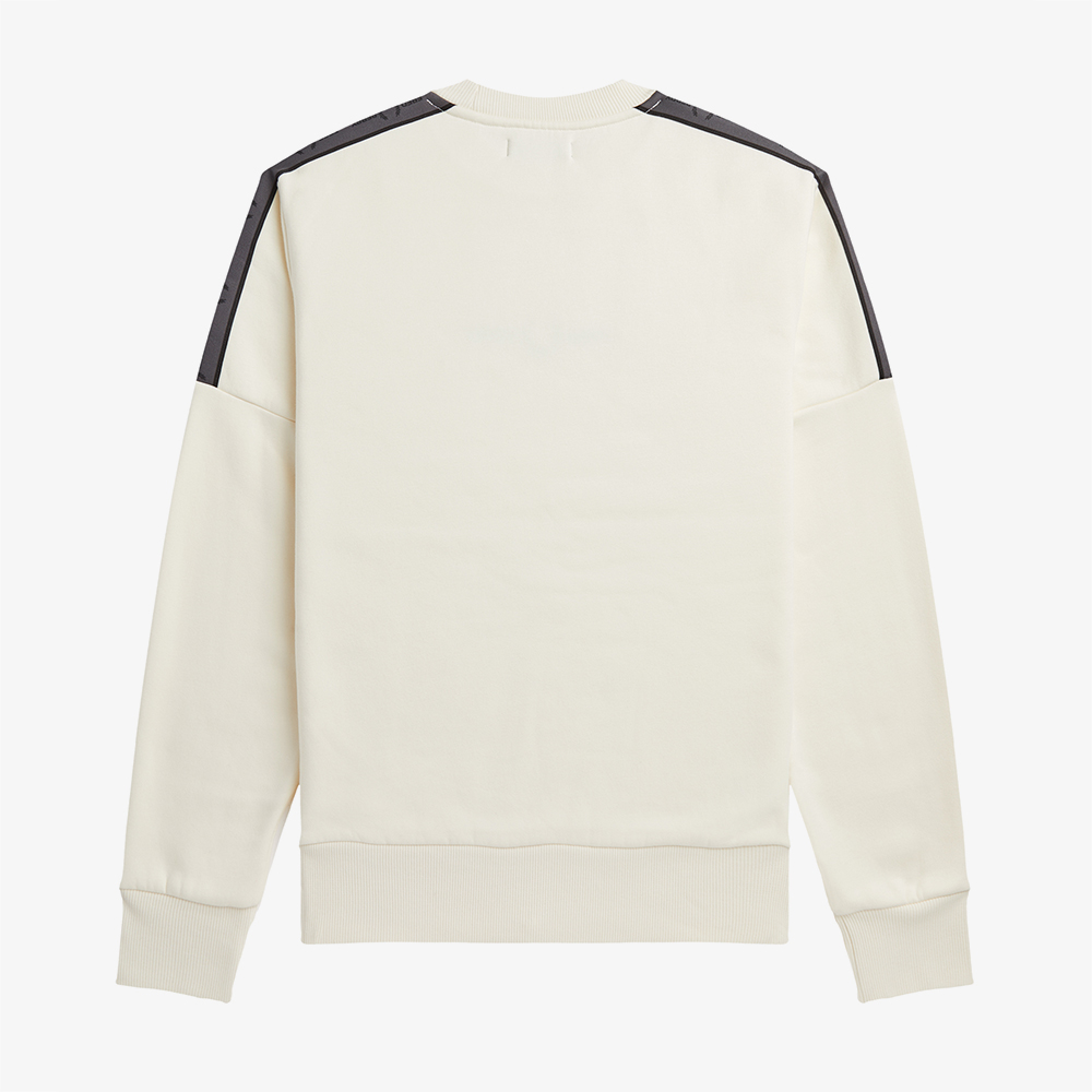 프레드페리 테잎 슬리브 스웨트셔츠 에크루(Fred Perry Tape Sleeve Sweatshirt Ecru) - 3