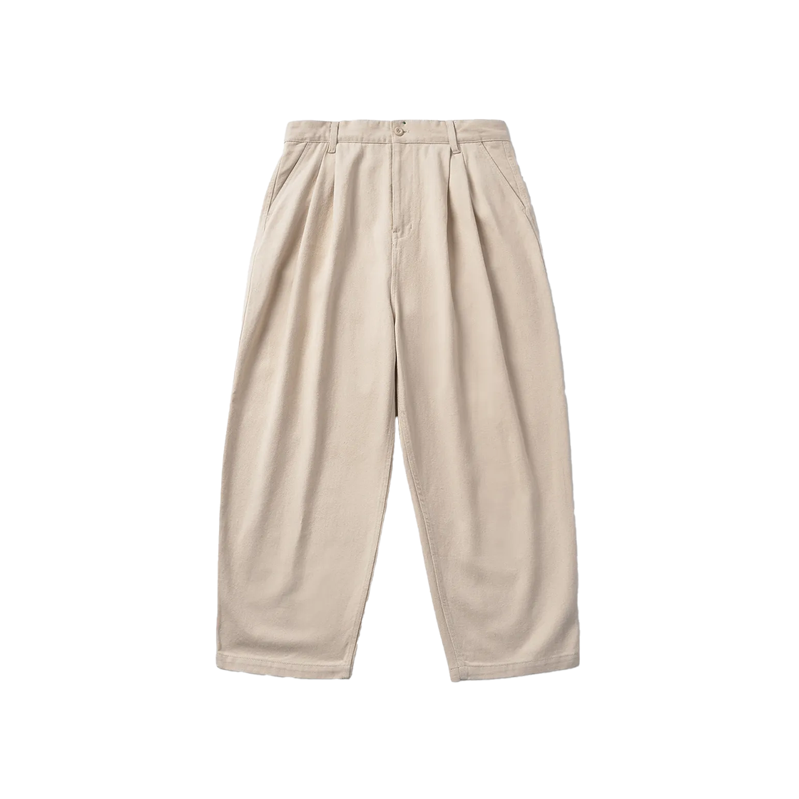 트레셔 플레임 로고 투턱 와이드 치노 팬츠 에크루(THRASHER Flame Logo Two-Tuck Wide Chino Pants Ecru)